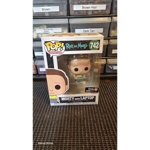 Funko Pop! Vinyl: Rick and Morty - Morty with Laptop - GameStop (Exclusive) #742